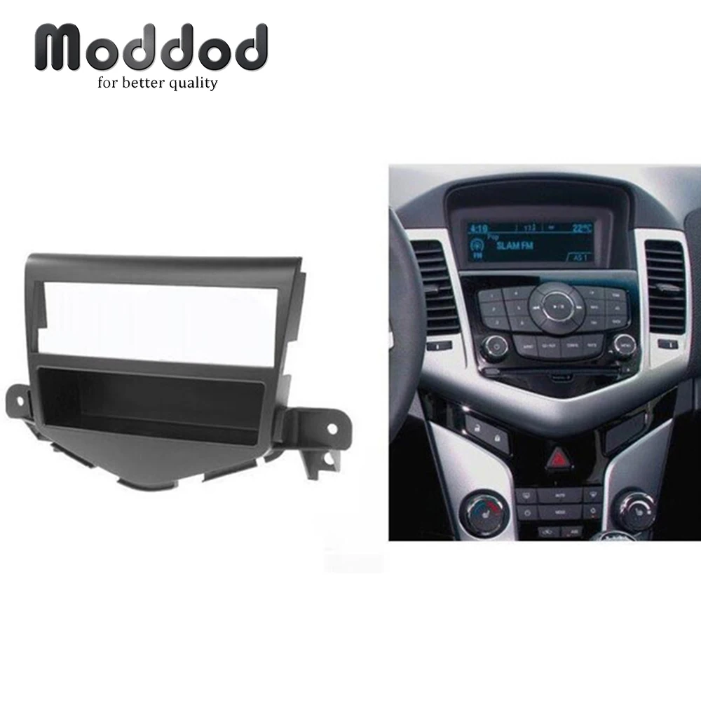 1 Din радио облицовка для CHEVROLET Cruze 2009-2012 аудио w карман компакт-дисков gps DVD стерео Панель крепление на приборную панель Установка отделка Наборы рамка