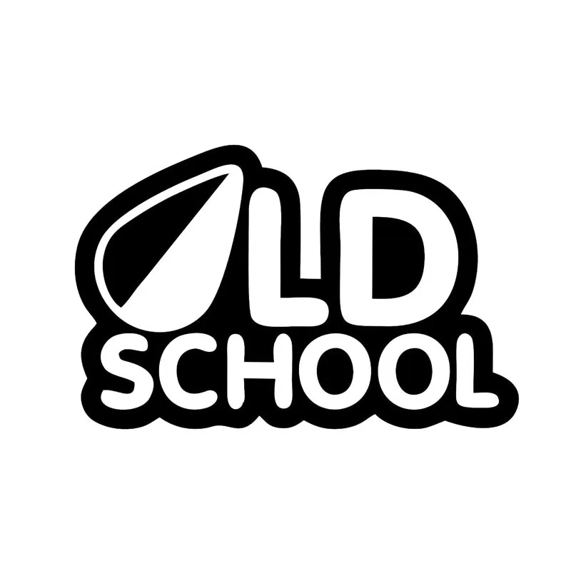 Langru 15*9.6cm Old School Car Styling Decal Stickers Creative Vinyl Graphics Sticker Jdm |