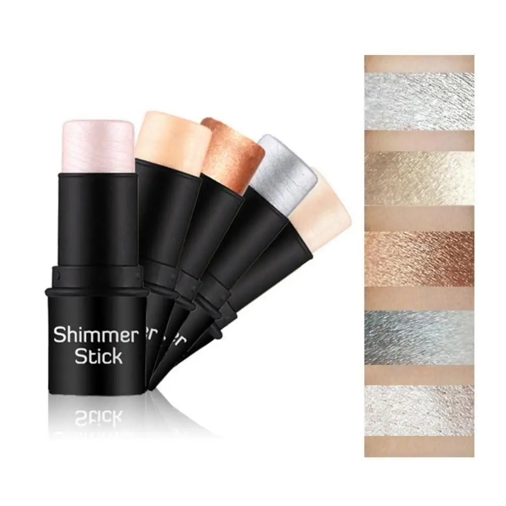 Highlight Stick High Light Brightening Conceale 24Hours Not Fade Oil-control Local Nose Shadow Powder Silkworm Pen 5 Colors | Бронзеры и