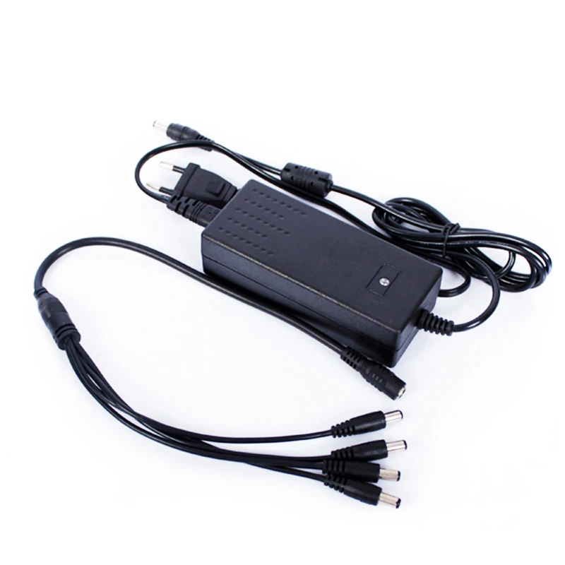 Кабель питания для камеры видеонаблюдения 12 В 5 А|cable tv wireless adapter|cable jacksadapter man |