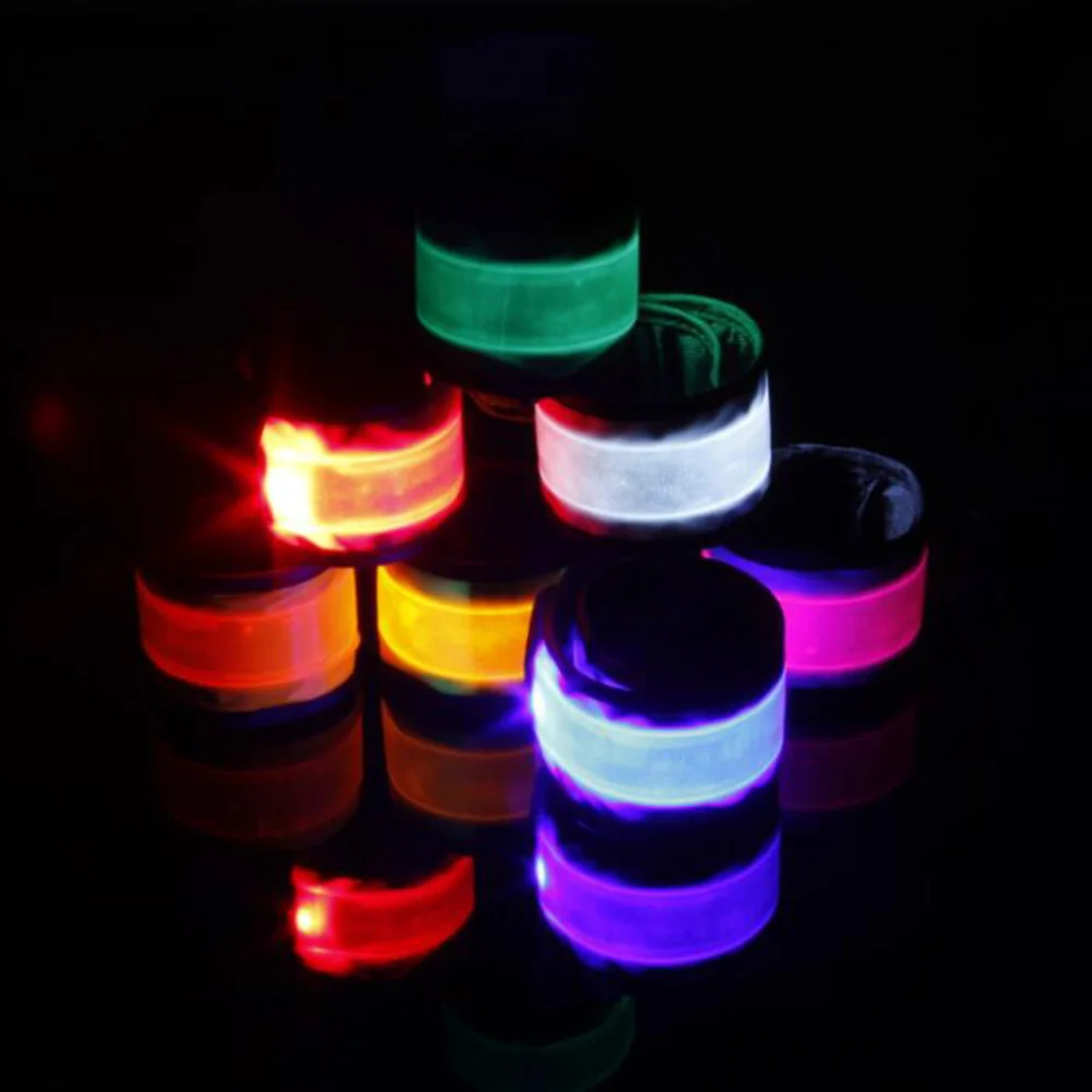 Ночные повязки на руку рукава светодиодный светильник безопасность рука теплее