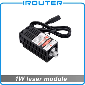 Сине-фиолетовый лазерный модуль 1 Вт 1000 нм, фокусировочная лазерная гравировка, лазерная трубка МВт, диод лазерного модуля