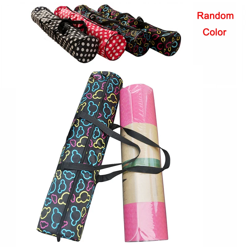 2018 напечатанный Оксфорд йога мешок 65x15 см спортивные сумки для тренажерного зала