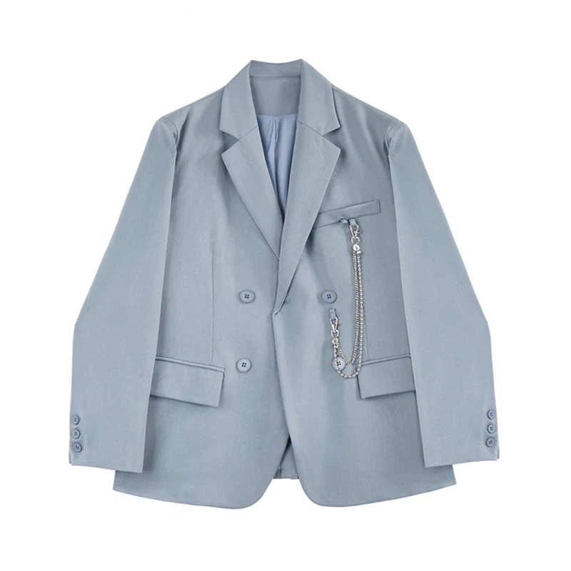 

Женский Однобортный блейзер с отложным воротником, с длинным рукавом