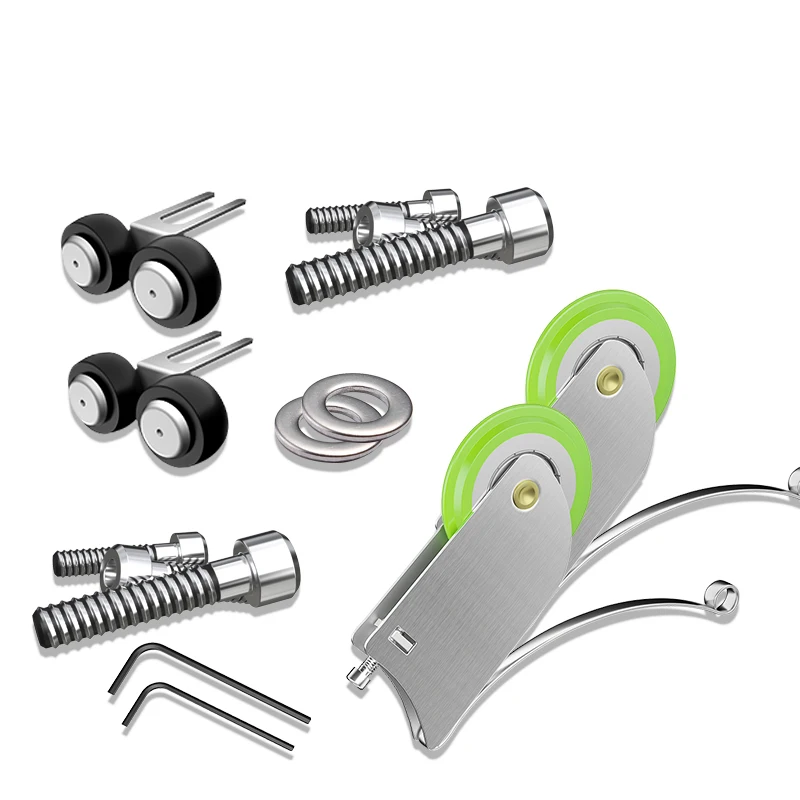 GANCHUN 4 шт. дверной ролик из нержавеющей стали/ролик для шкафа мебельное