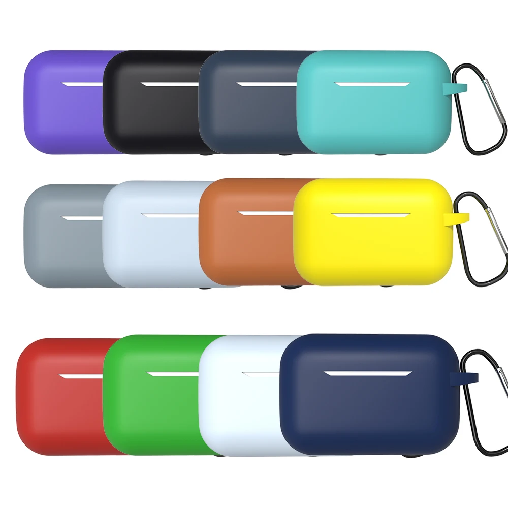 Силиконовый чехол для Airpods Pro 12 цветов TWS Bluetooth наушники Защитный Мягкий