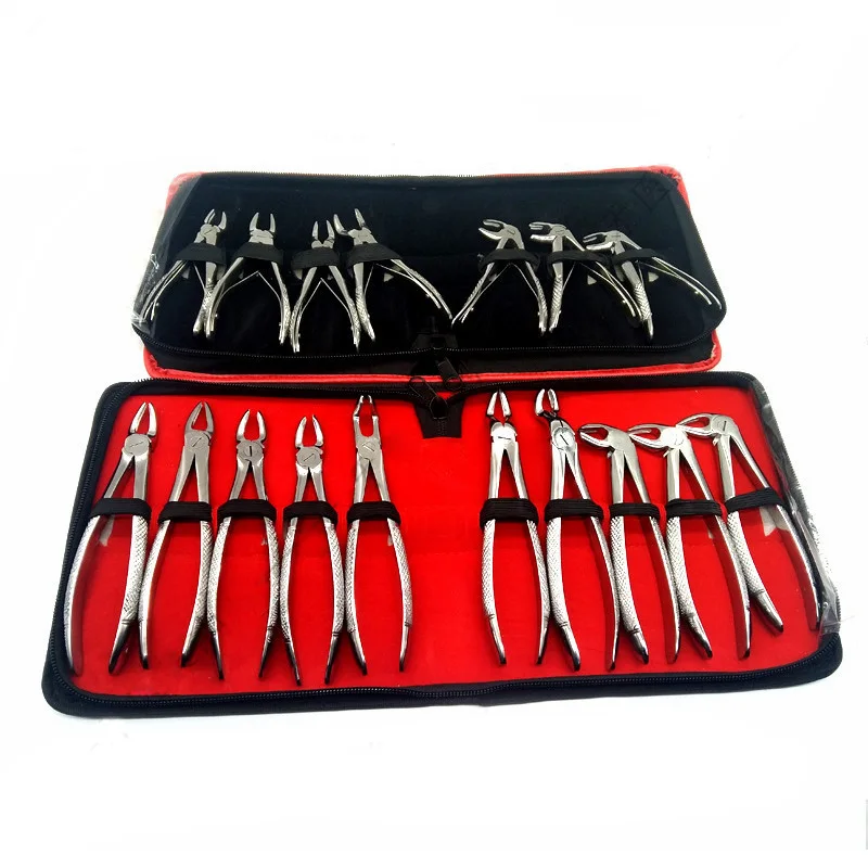 10 шт/набор из 7 шт зубные щипцы костюм для взрослых/дети дети зубов наборы щипцов