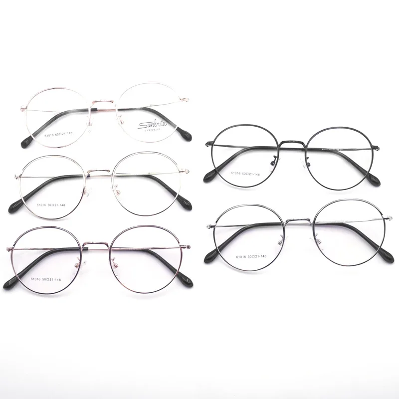 Металлическая оправа для очков в стиле ретро Ультра Легкая металлическая