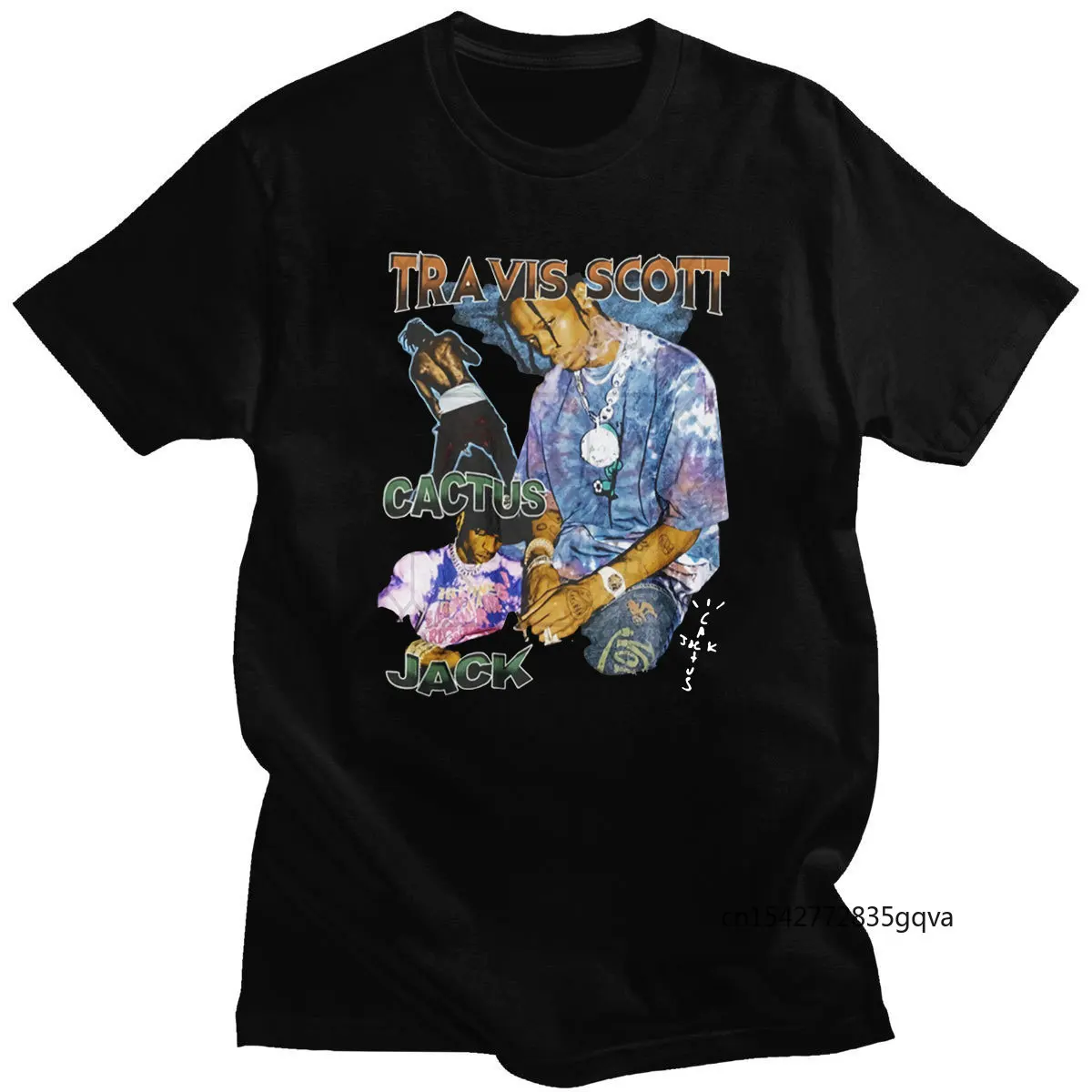 

2021 Hot Sale Tee Travis Scotts Unisex Short Sleeves O-neck T-shirts Vintage Creative Streetwears Womens New Couple Clothing
