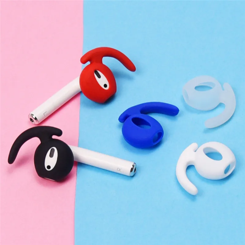 Беспроводная Bluetooth гарнитура наушники вкладыши для Air Pods Нескользящие