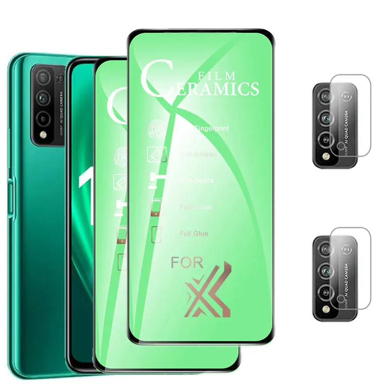 9HD Мягкая Керамическая Защитная пленка для Huawei Honor 10 X Lite закаленное стекло Honor10XLite