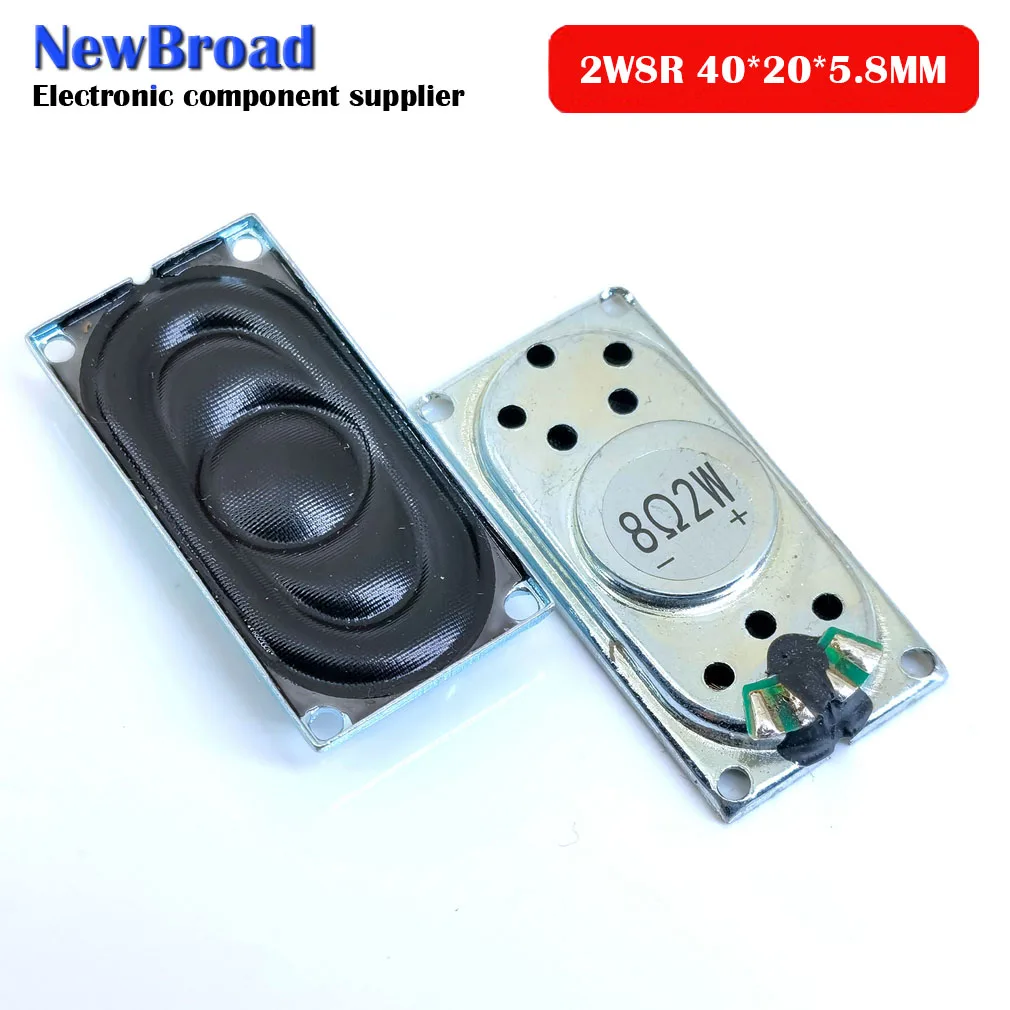 2 шт./лот ноутбук Динамик Рог Вт 8R 4020 громкий 8 Ом W 40*20 мм толщина 5 | Электронные
