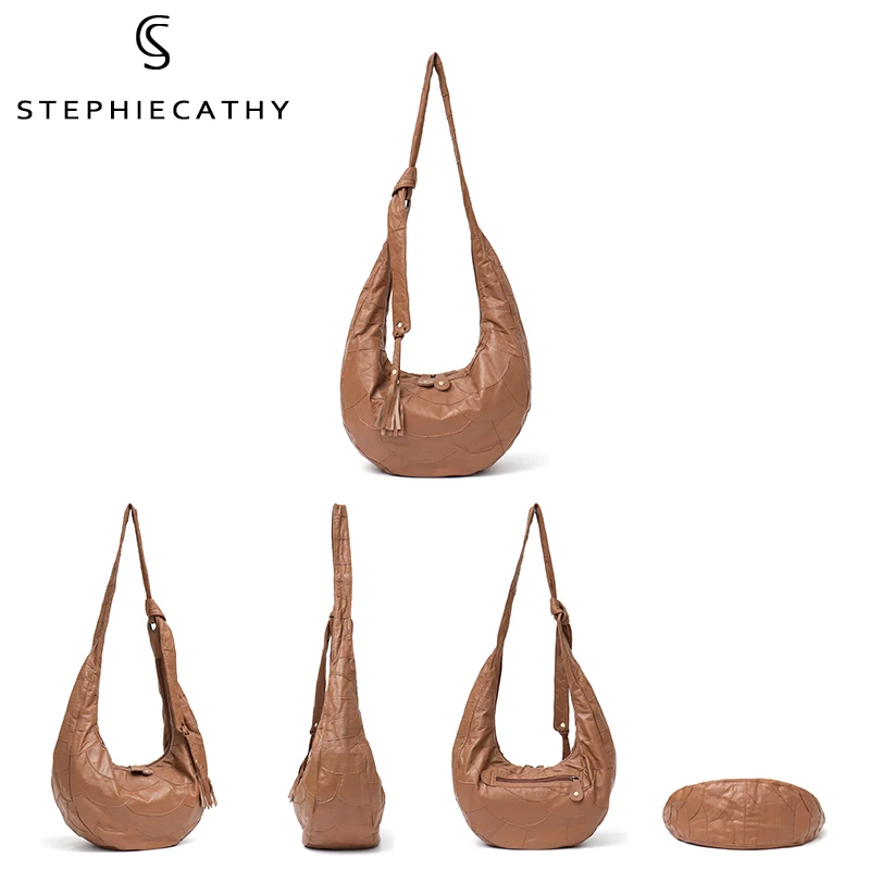 SC женские дизайнерские сумочки кожаные Лоскутные брендовые винтажные дамские