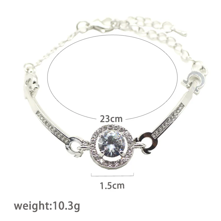 

Zircon Bracelet Bracelets on Hand Women Jewelry Accessories for Girlfriends Girls Cuffs and Luxury Gifts for Decoration