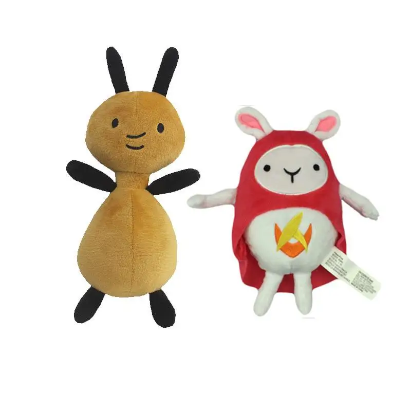 Bing Bunny плюшевая игрушка подвеска зажим Брелок Bing Bunny кукла игрушка Hoppity Voosh чучело Панда Кролик игрушка для рождественских подарков - Цвет: Синий