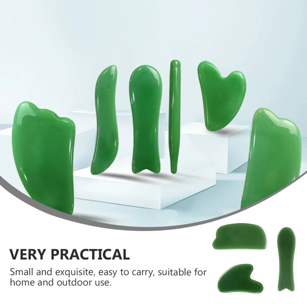 

3pcs Scraping Plate Plate Board Face Scraping Board (Green)