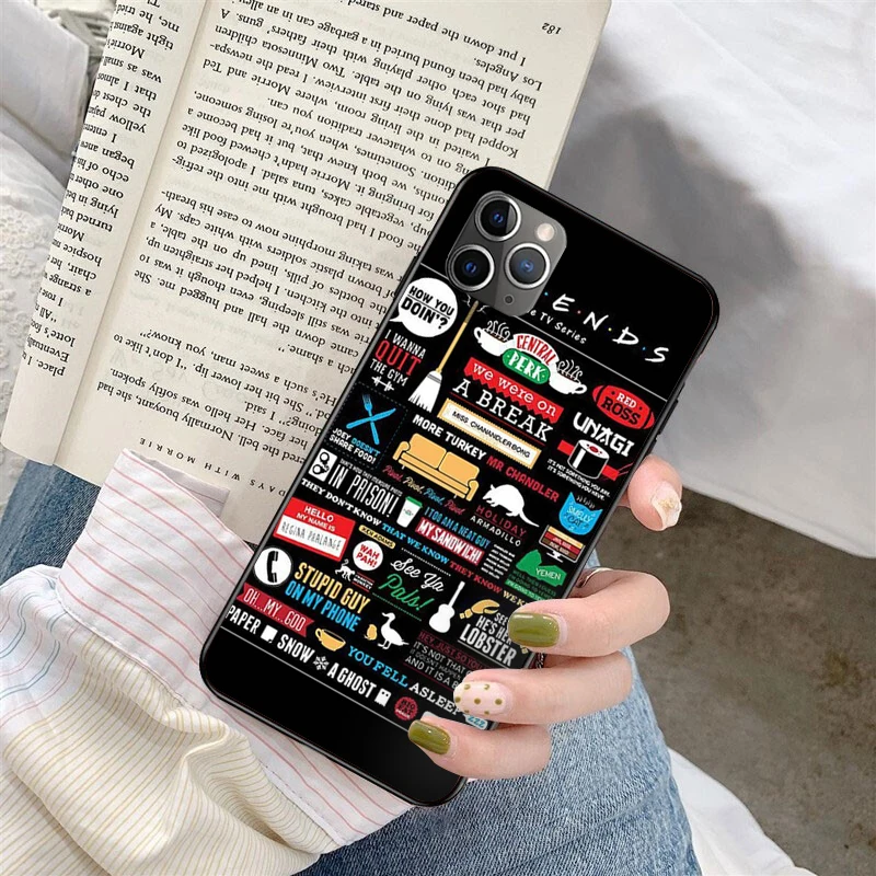 

friends tv show how you doin Phone Case coque cover for iPhone 8 7 6 6S Plus X XS MAX 5 5S SE XR 11 12 pro max shell