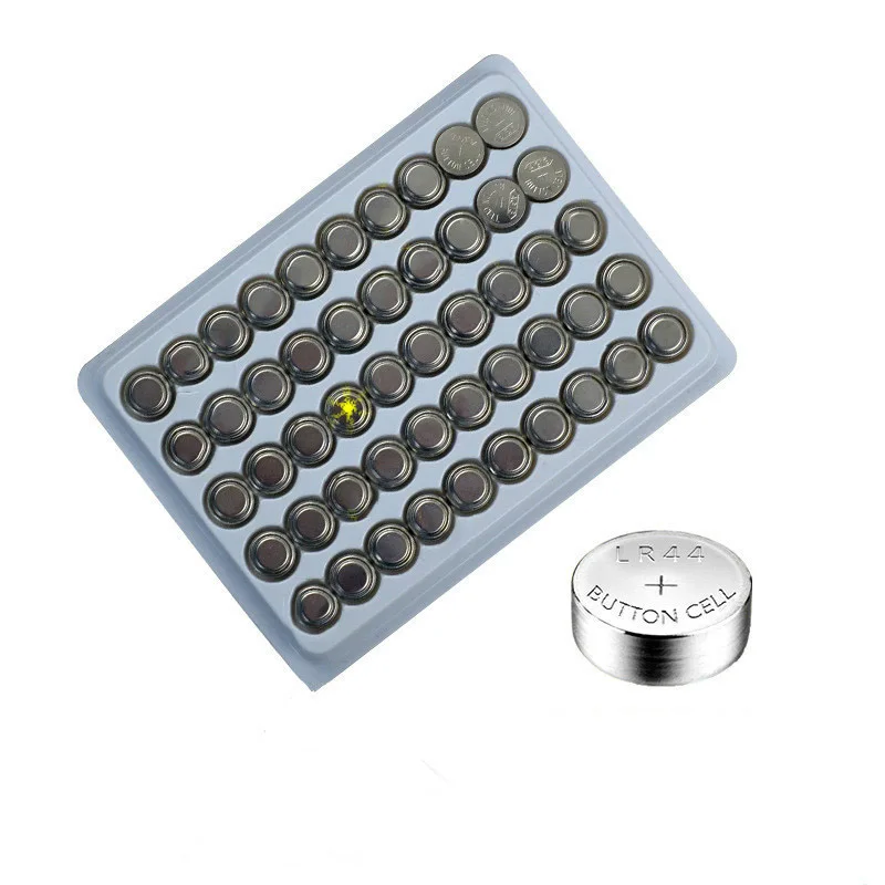 

AG13 100pcs AG 13 120mAh Cell Coin Watches Battery LR44 L1154 357 SR44 1.5V Alkaline Button Batteries Suitable For Watch