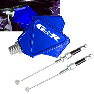 Motorcycle CNC Stunt Clutch Lever Easy Pull Cable System For SUZUKI GSR600 GSR 750 GSR400 2008-2016 2009 2010 2011 2012 2013 K8