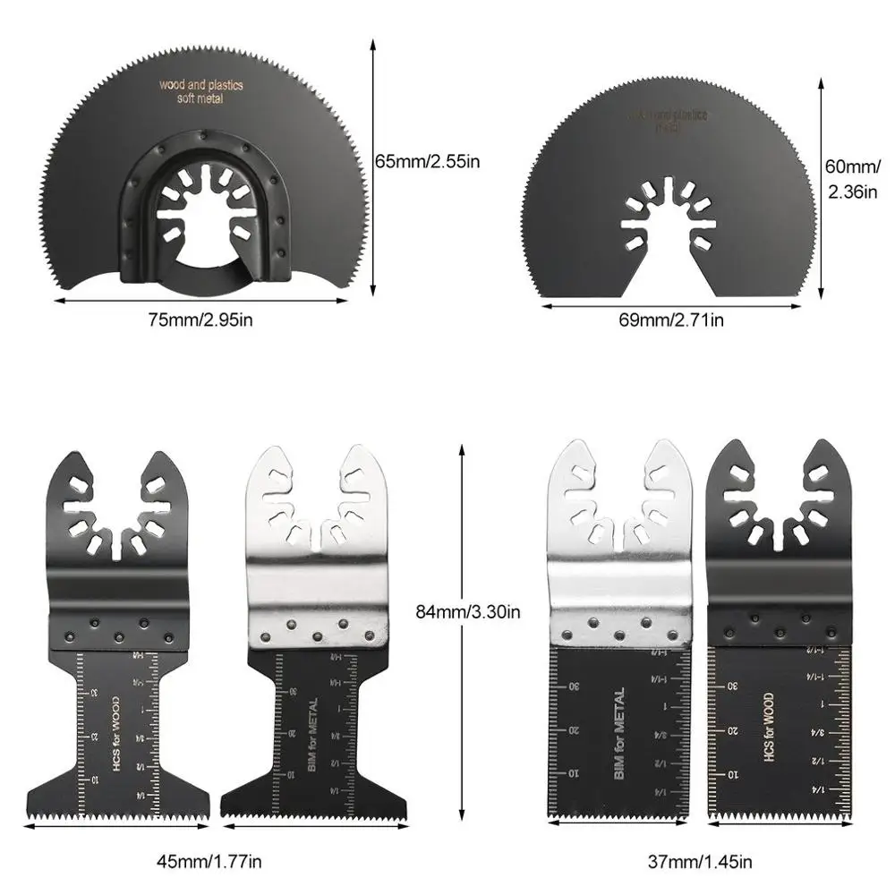 22 шт. деревообрабатывающий инструмент для резки/металлический осцилляторный