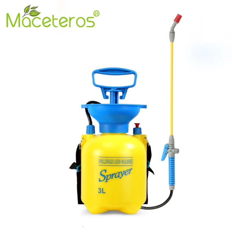 MACETEROS 3L желтый наплечный Тип опрыскиватель небольшого размера с распылителем