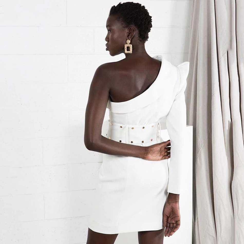 Новинка 2019 элегантное женское платье соблазнительное белое черное облегающее