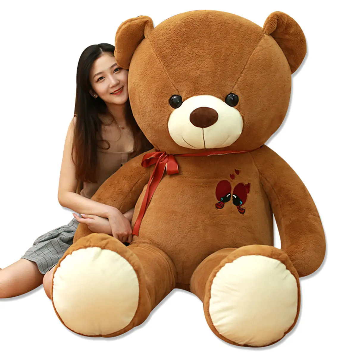 Huge Plush Teddy Bear Toys Giant Bear Toy Stuffed Soft Animal Dolls Kids Toy Birthday Gift For Girlfriend Lover Valentine Gift