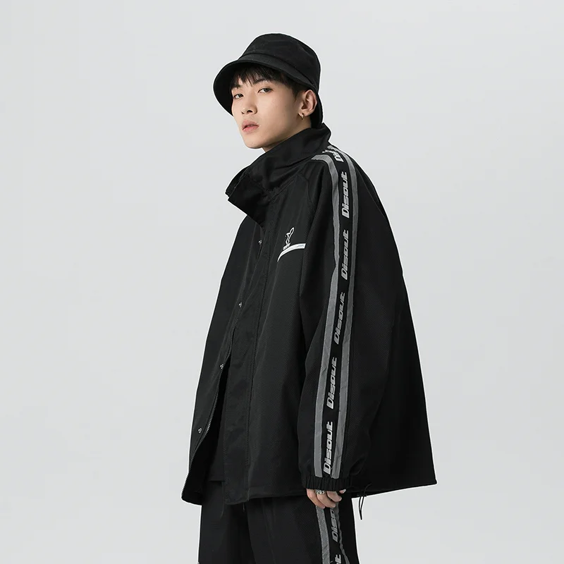 

YOYOO new men clothing men's jacket casual loose jacket for men coat men jacket coats man windbreaker jacket man