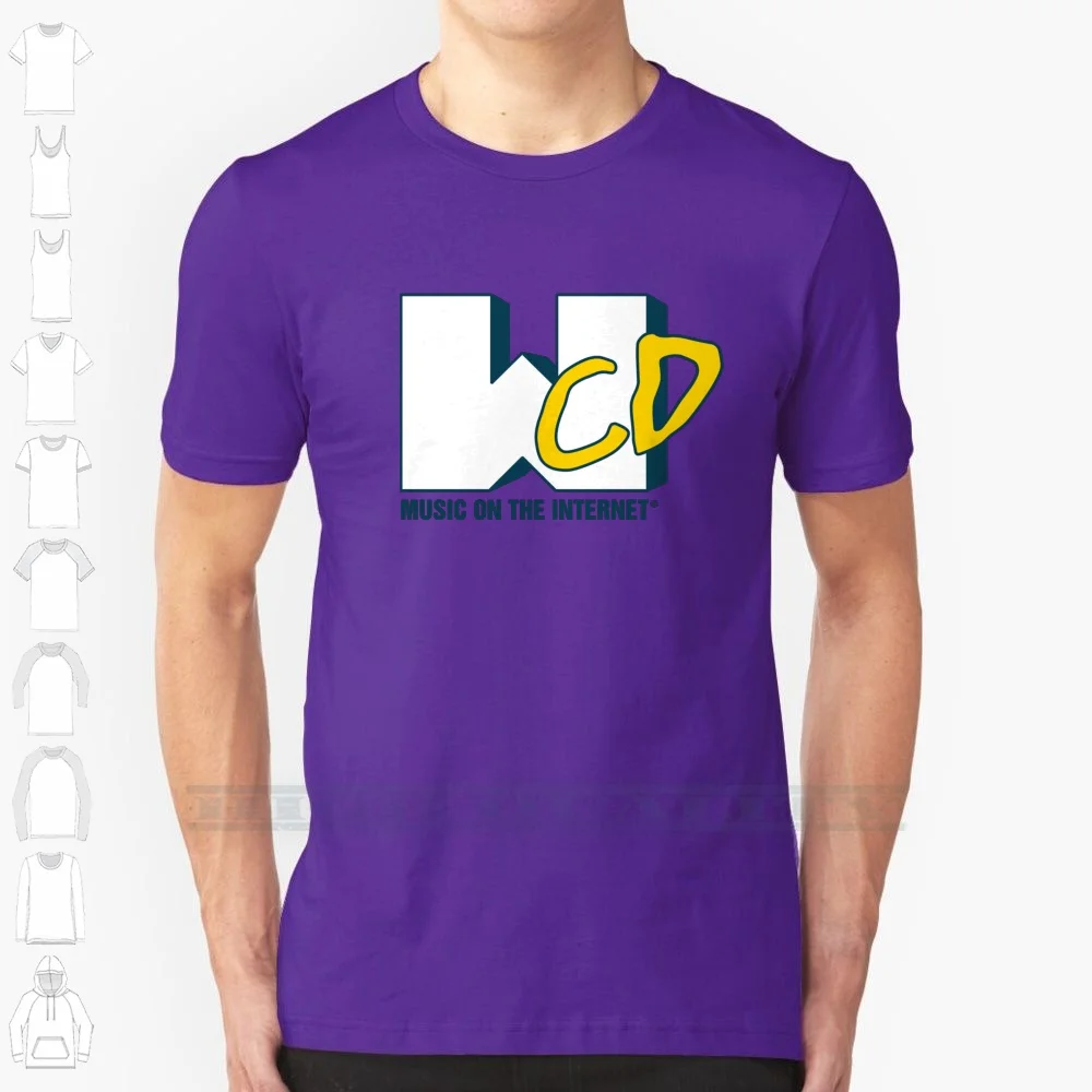 Какая забавная Черная Мужская футболка с Cd-проигрывателем в Интернете (логотип