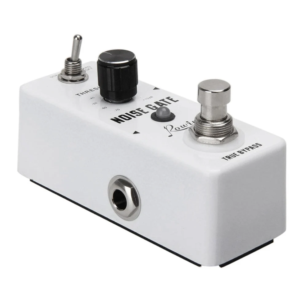 Rowin Шум ворота снижение подавитель гитарная педаль 2 режимами Алюминий сплава