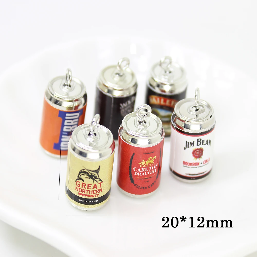 8 шт./партия 3D мини-банки из смолы