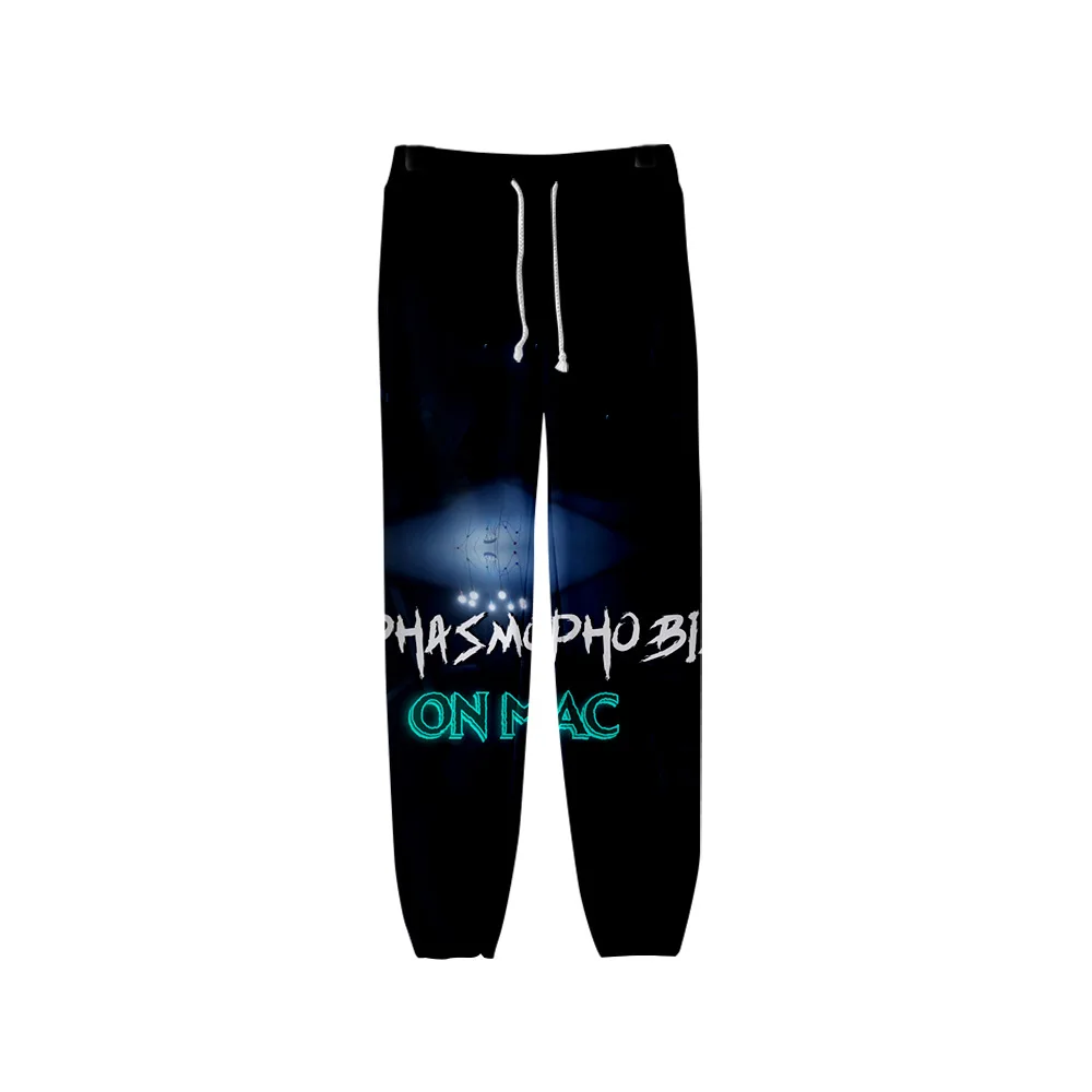 

Phasmophobia Ghost phobia 3D digital printing daily adjustable Leggings for men and women