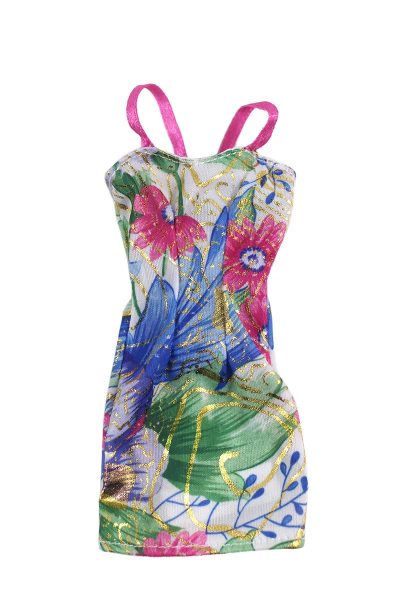 

Colorful Tops Skirt Dress Outfit Suit Sets for Barbie BJD FR SD Doll Clothes Role Play Accessories Toys for Girl