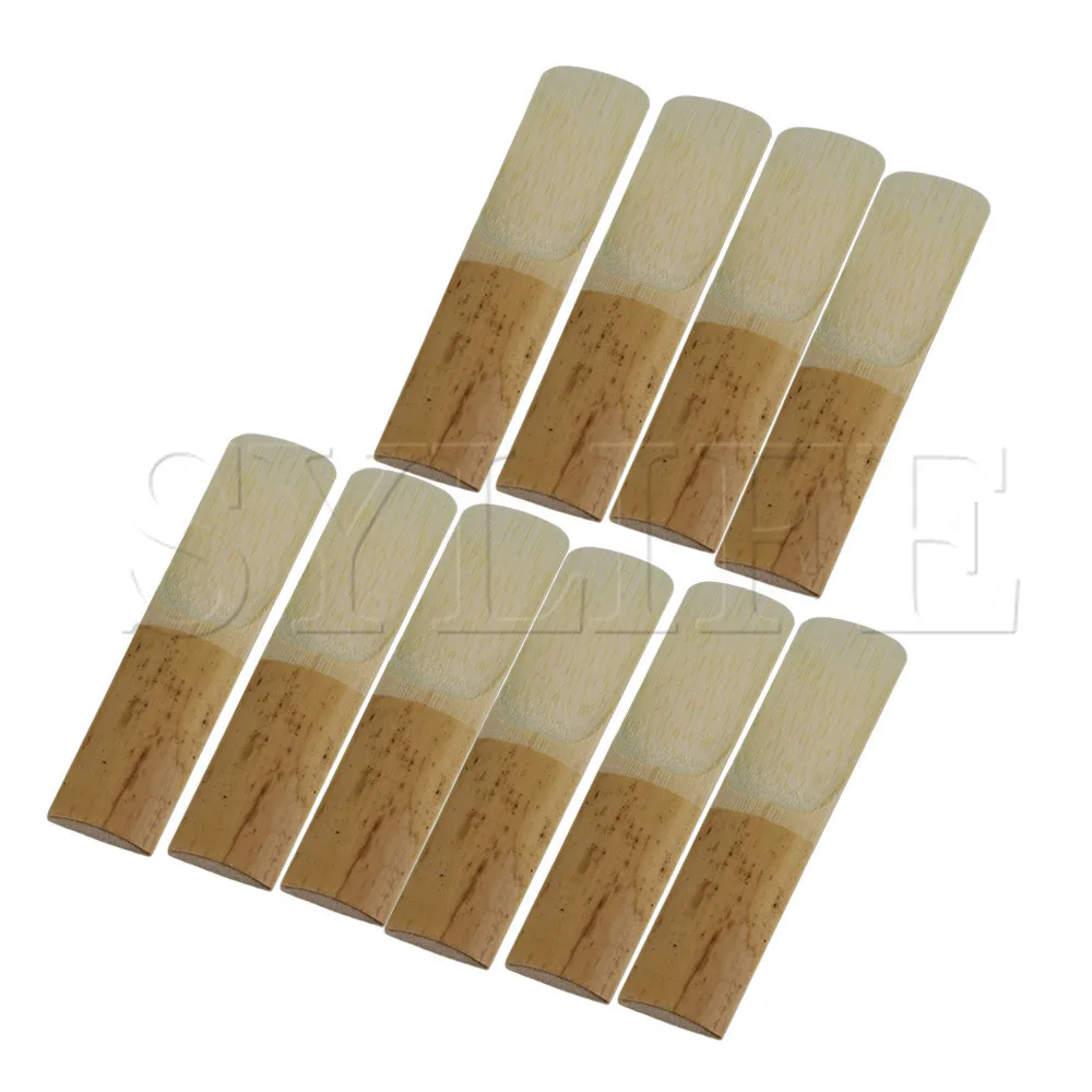 

1 Set of 10 Alto Saxophone Reeds 2.5 Sax Reeds Eb