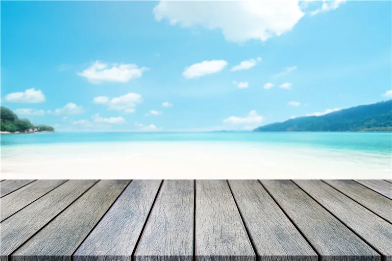 

Vinyl Custom Photography Backdrops Prop Wood Planks Theme Photography Background C20303-03