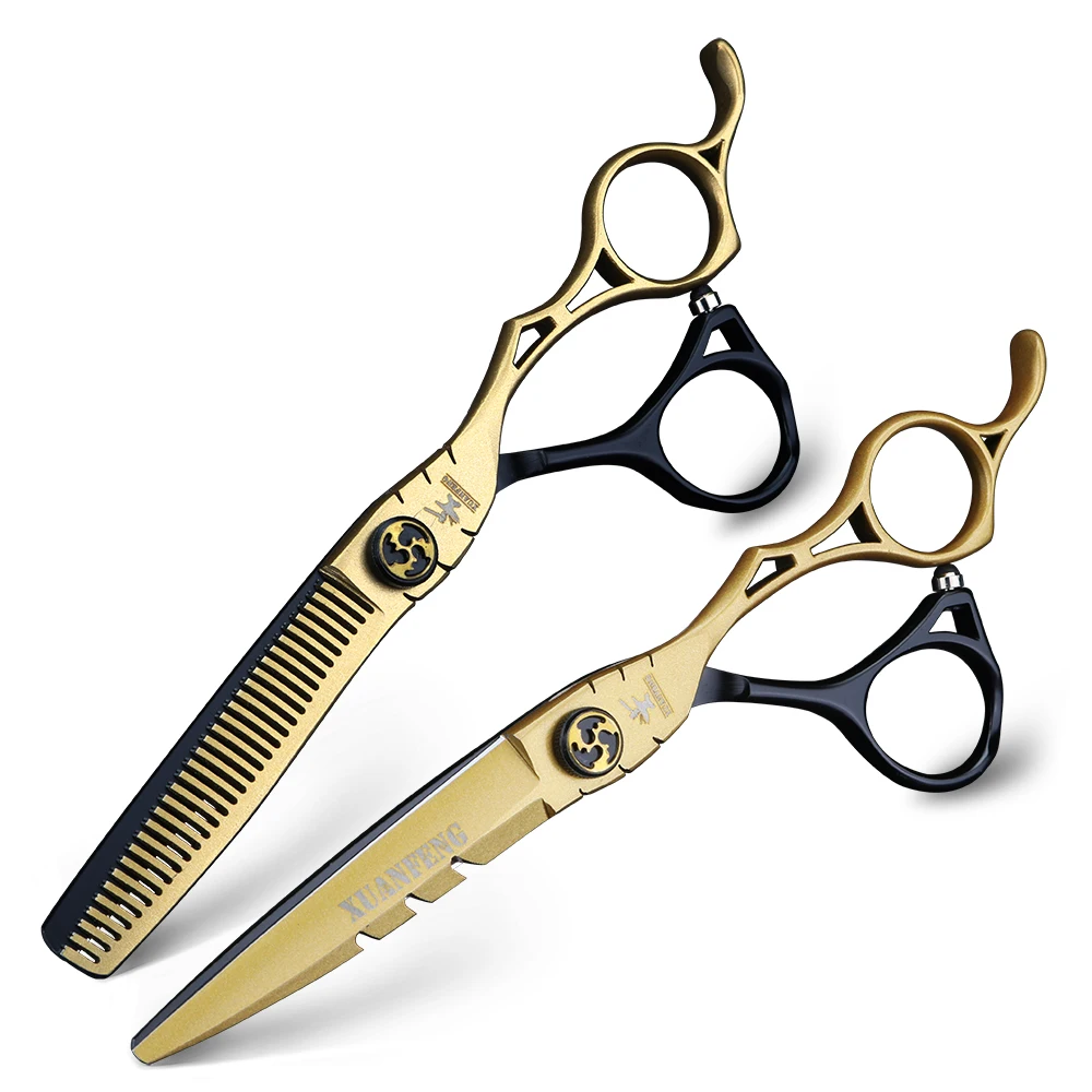 6 дюймов Аврора Япония 440C парикмахерские ножницы высокого качества для резки и