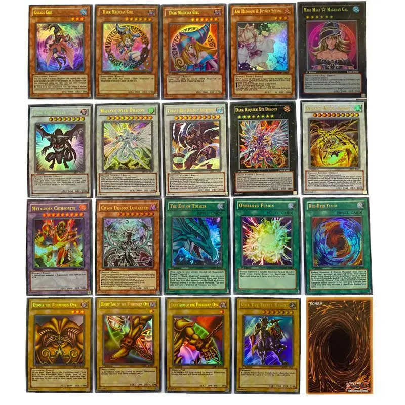 Yugioh Engels 120Pcs Game Cards Met Flash Dragon Kaarten Wing Reus Soldaat Sky Collection English Kids Toys | Игрушки и хобби