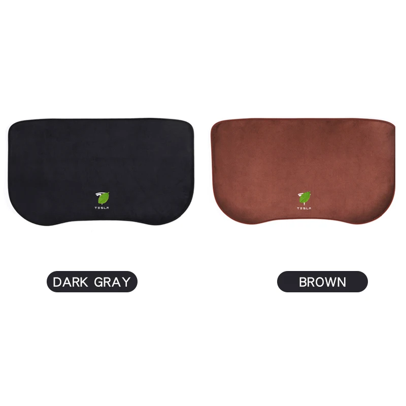 

New!!Model3 2021 Flannel Trunk Mat Dustproof Dirty Mat For Tesla Model 3 2021Front Car Storage Box Anti-dirty Mat Accessories
