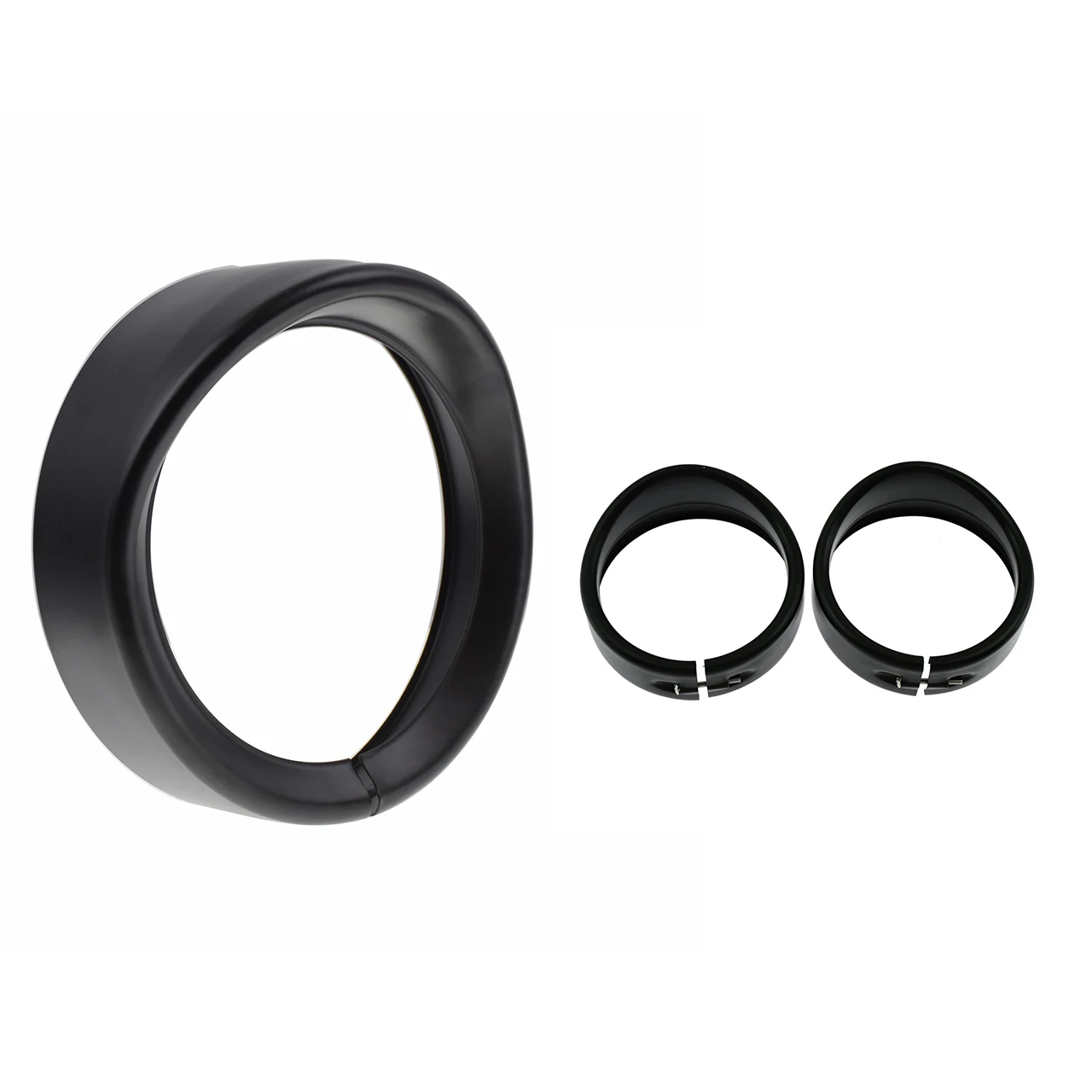 Светодиодная передняя фара для мотоцикла 7 дюймов H4 Облицовочный козырек 4 5 дюйма