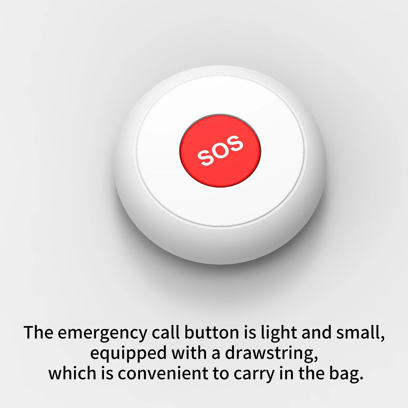 

Tuya Zigbee Wireless Remote Call Button SOS/Emergency Button Caregiver Pager For Fall Down Alarm Patient Elderly Emergency Alarm