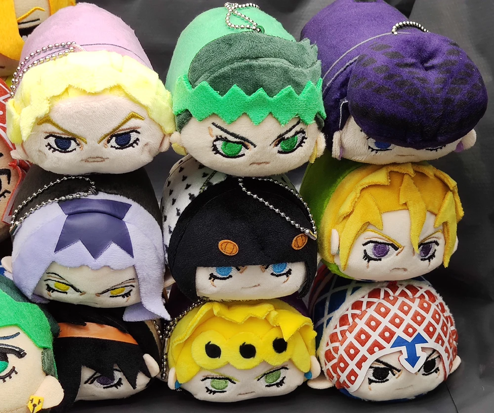

JAPAN JoJos Bizarre Adventure Golden Wind Buccellati Abbacchio Fugo Yoshikage Kira Rohan Kishibe Josuke Higashikata plush