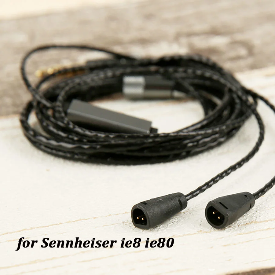 Кабель для наушников Sennheiser ie8 ie80 Twist hi fi провод iphone xiaomi Samsung|earphone wire|hifi earphonesearphone cable