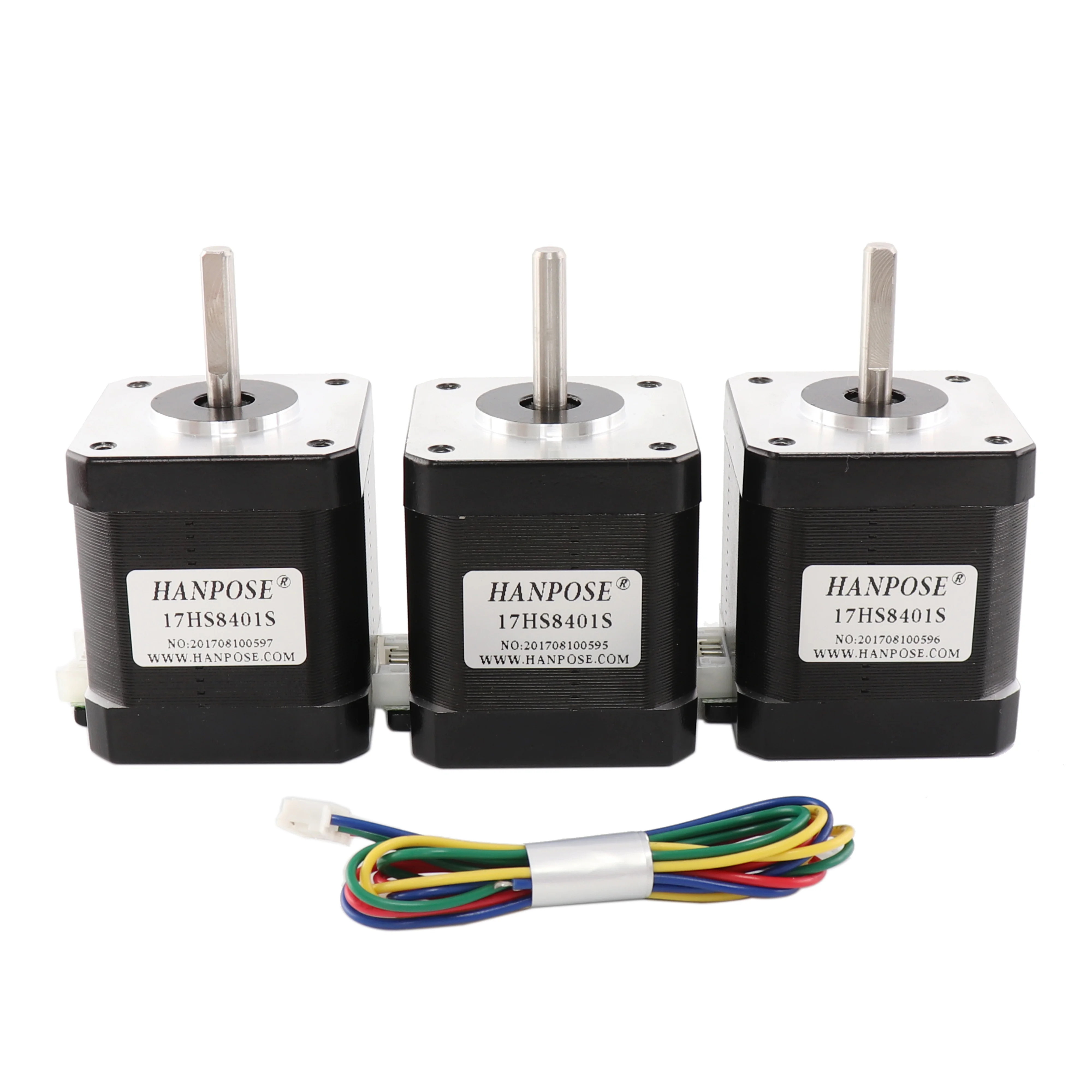 Бесплатная доставка 4 проводной шаговый двигатель Nema 17 42 двигателя 17HS8401S 1.8A CE ROSH ISO