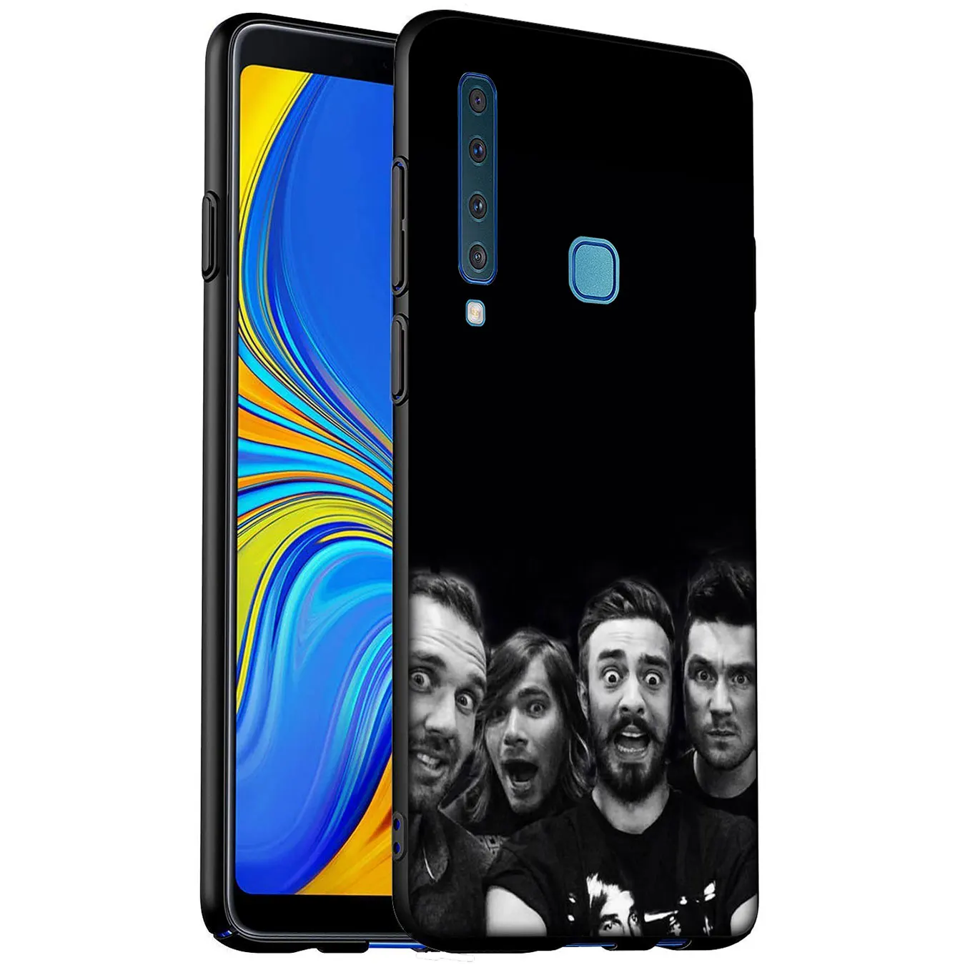 Мягкий силиконовый чехол Bastille для Samsung Galaxy A6 A7 A8 A9 2018 A3 A5 2016 2017 Note 9 8 10 Plus |
