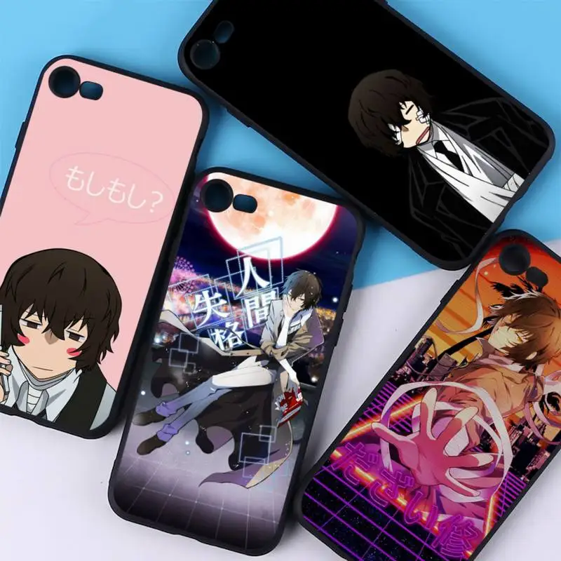 

YNDFCNB Japan anime bungou stray dogs Dazai Osamu Phone Case for iphone 13 11 12 pro XS MAX 8 7 6 6S Plus X 5S SE 2020 XR cover