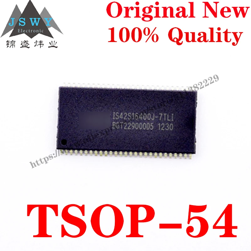 

10~100 PCS IS42S16400J-7TLI TSOP-54 Semiconductor Dynamic Random Access Memory IC Chip with for module arduino Free Shipping IS4