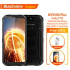 Blackview BV9500 IP68 смартфон Водонепроницаемый 5,7 дюймов 18:9 MT6763T Octa Core 4 ГБ + 64 ГБ двойной 16.0MP Камера Android 8,1 мобильный телефон