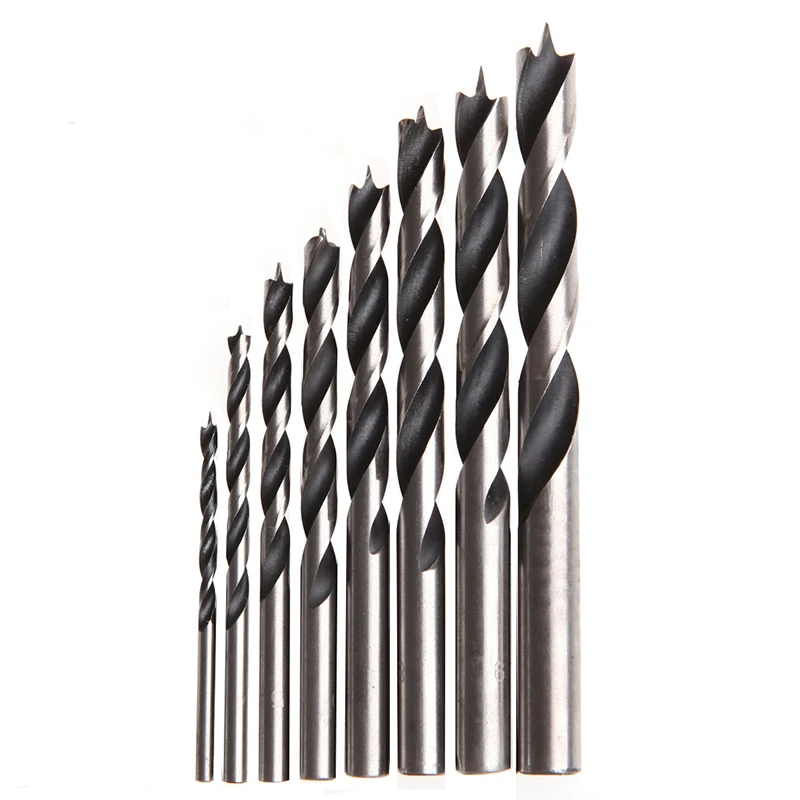 

8Pcs/Set 3MM-10MM HSS Drill Bits Kit For Woodworking Metal Wood Tools New