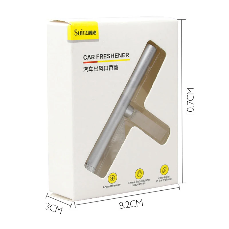 

1pcs Car Air Freshener Smell Car Styling Air Conditioning Vent Outlet Clip Solid Diffuser Interior Accessories