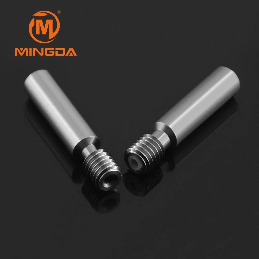 

5PCS/lot MK8 M6 Throat with 6*30mm Stainless Steel Thread Longer Feeding 1.75mm Filament 3D Printers Parts